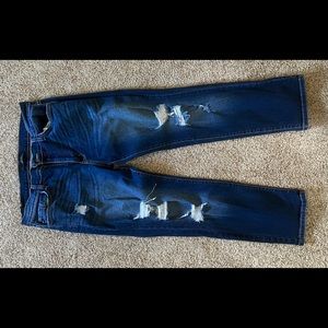 KanCan Distressed Denim Ripped Jeans!